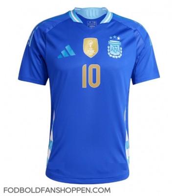 Argentina Lionel Messi #10 Udebanetrøje Copa America 2024 Kortærmet